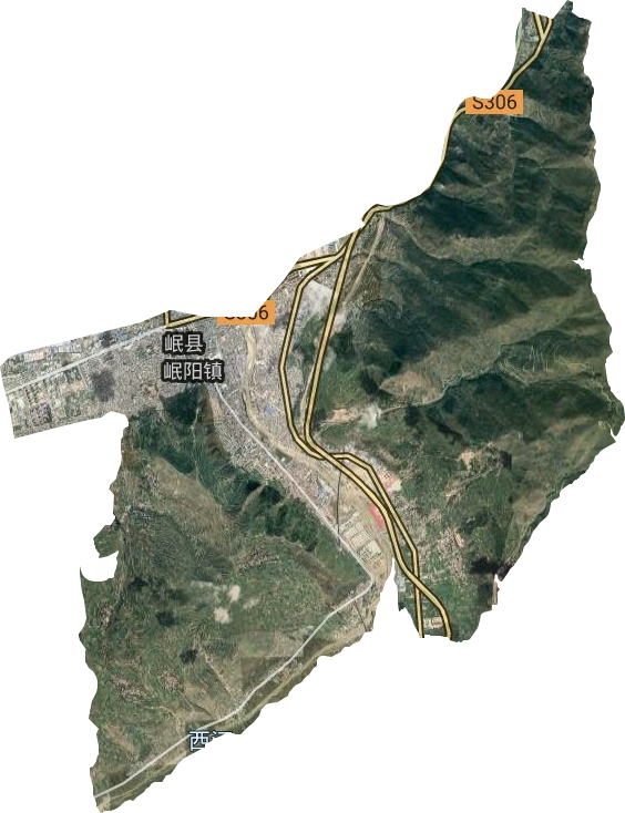 岷陽鎮衛星圖