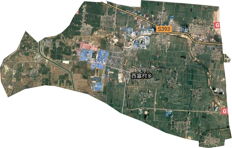 富村鎮衛星圖