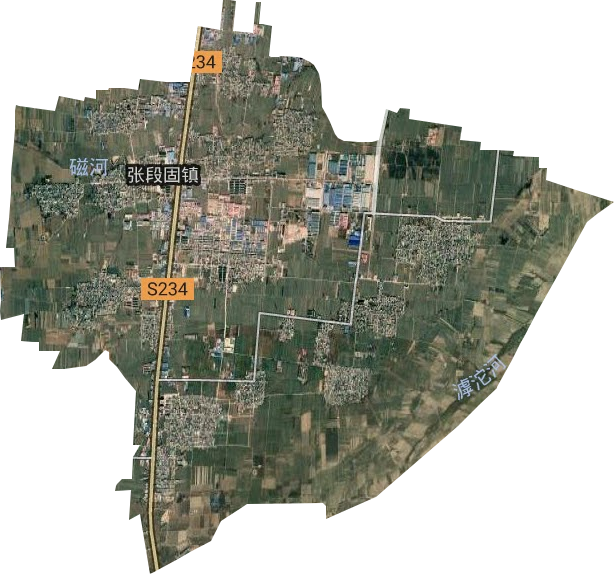 張段固鎮(zhèn)衛(wèi)星圖