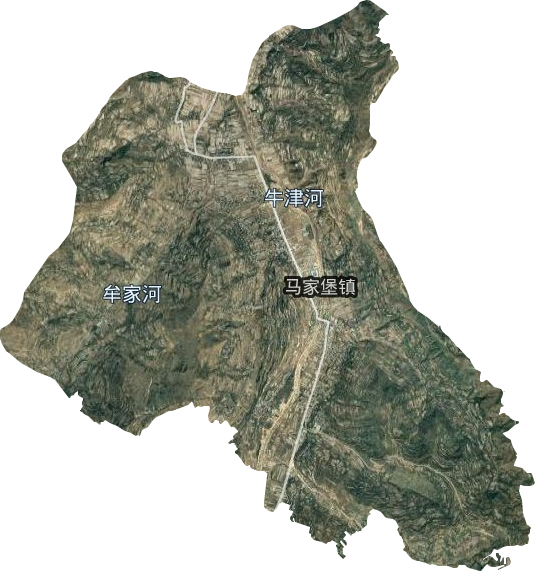 馬家堡鎮(zhèn)衛(wèi)星圖