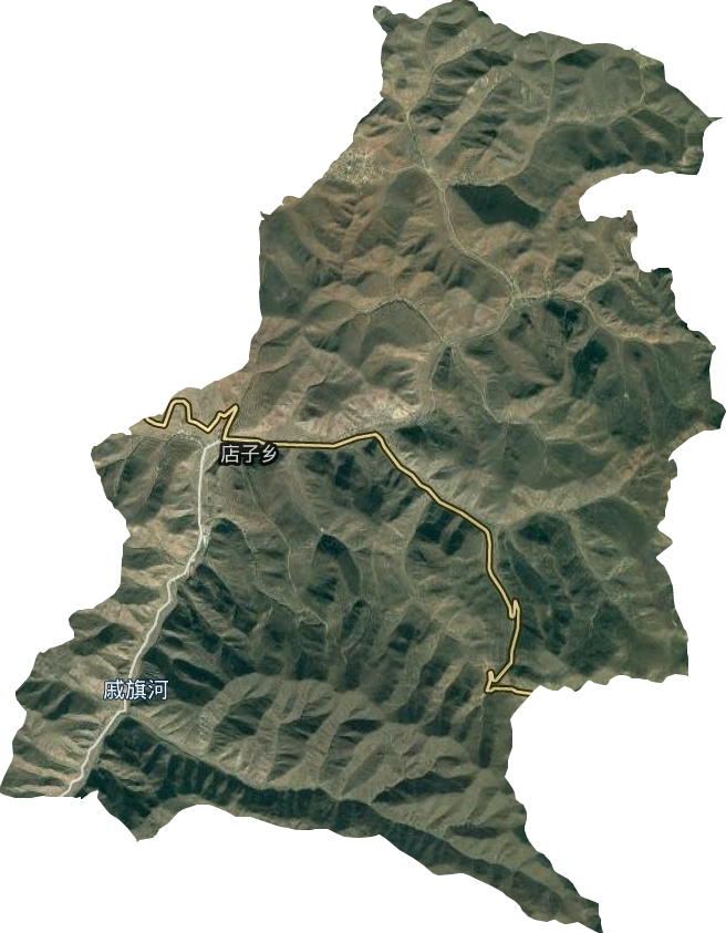 店子鄉(xiāng)衛(wèi)星圖