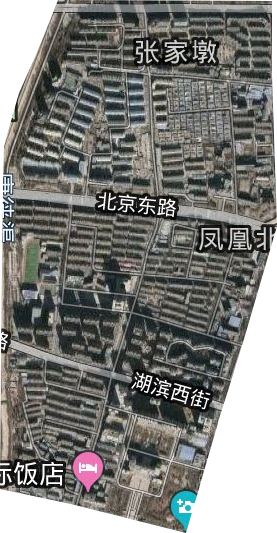 鳳凰北街街道衛星圖