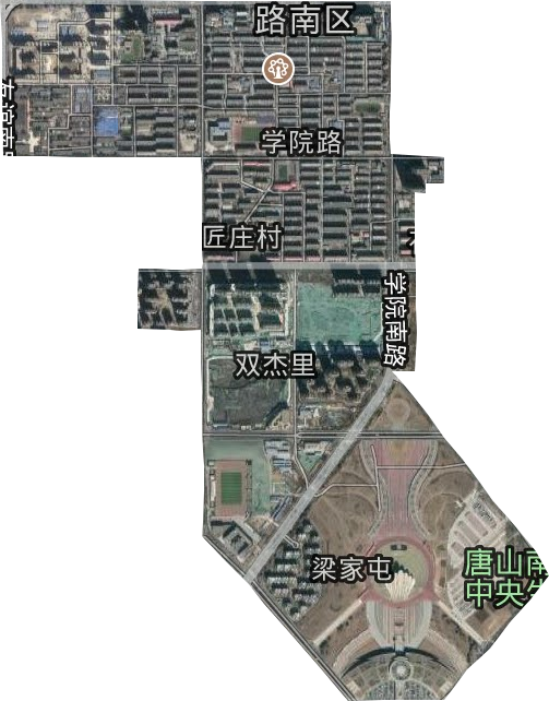 學院南路街道衛星圖