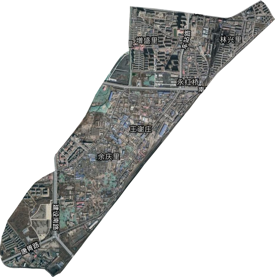 永紅橋街道衛星圖