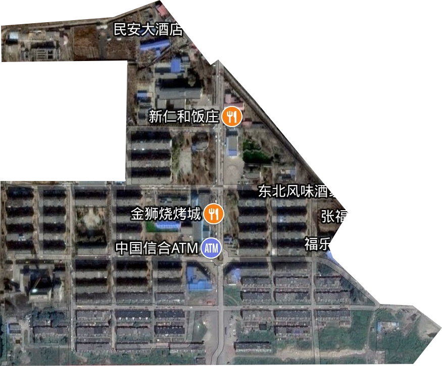 錢營街道衛星圖