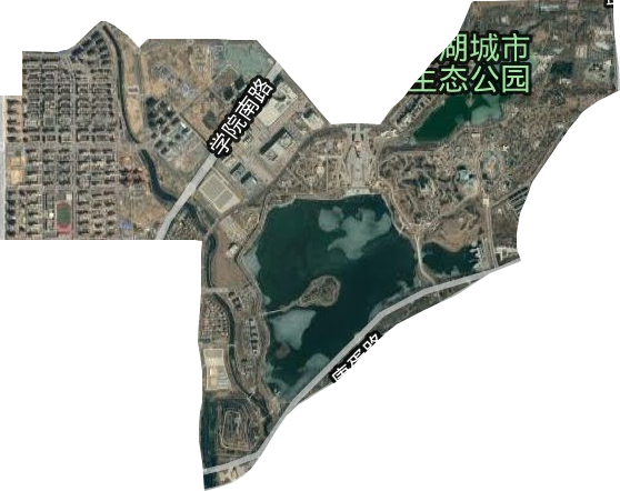 惠民道街道衛星圖