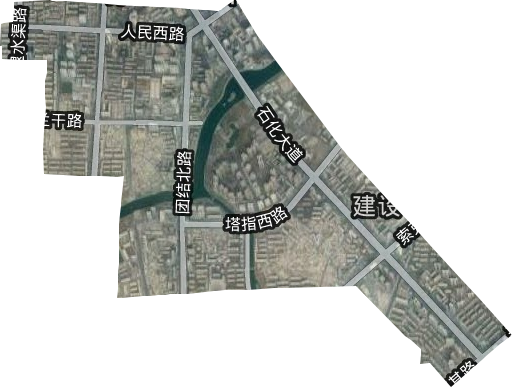 團(tuán)結(jié)街道衛(wèi)星圖