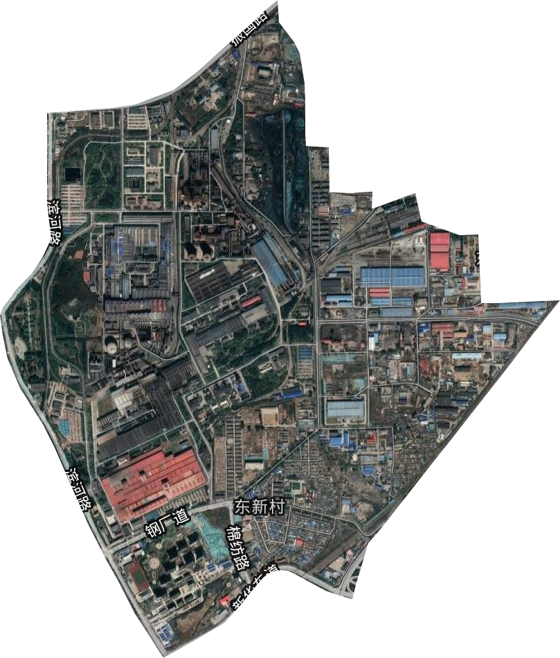 東新村街道衛(wèi)星圖