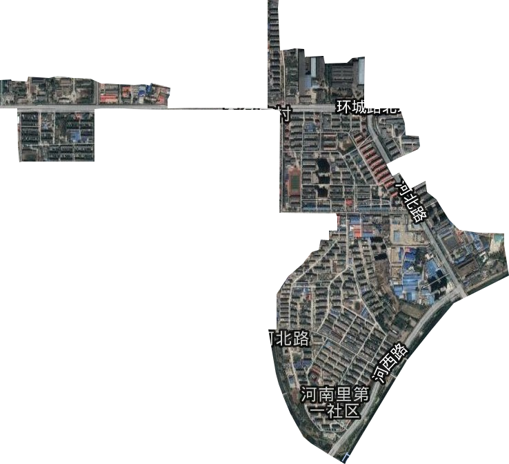 河北路街道衛星圖