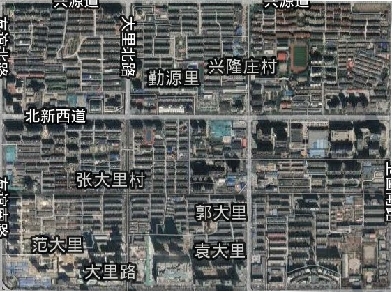 大里街道衛(wèi)星圖