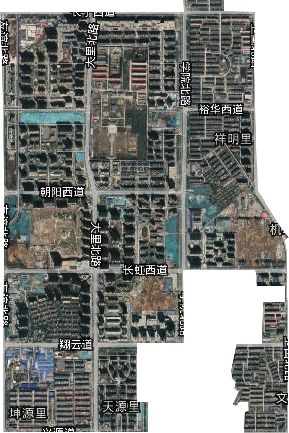 翔云道街道衛(wèi)星圖