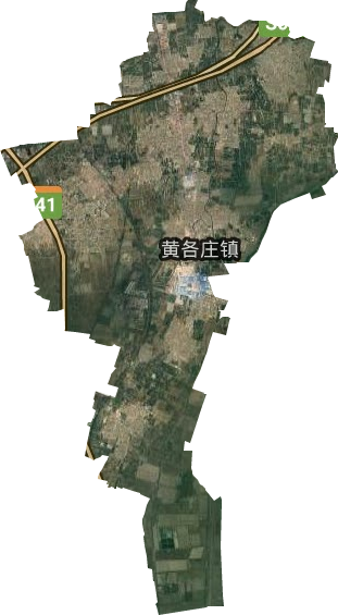 黃各莊鎮(zhèn)衛(wèi)星圖