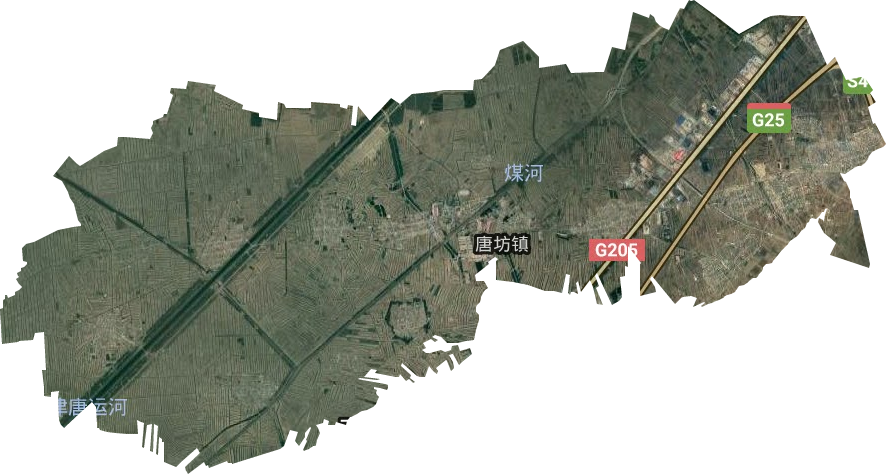 唐坊鎮衛星圖