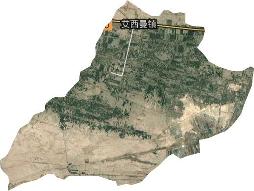 艾西曼鎮(zhèn)衛(wèi)星圖