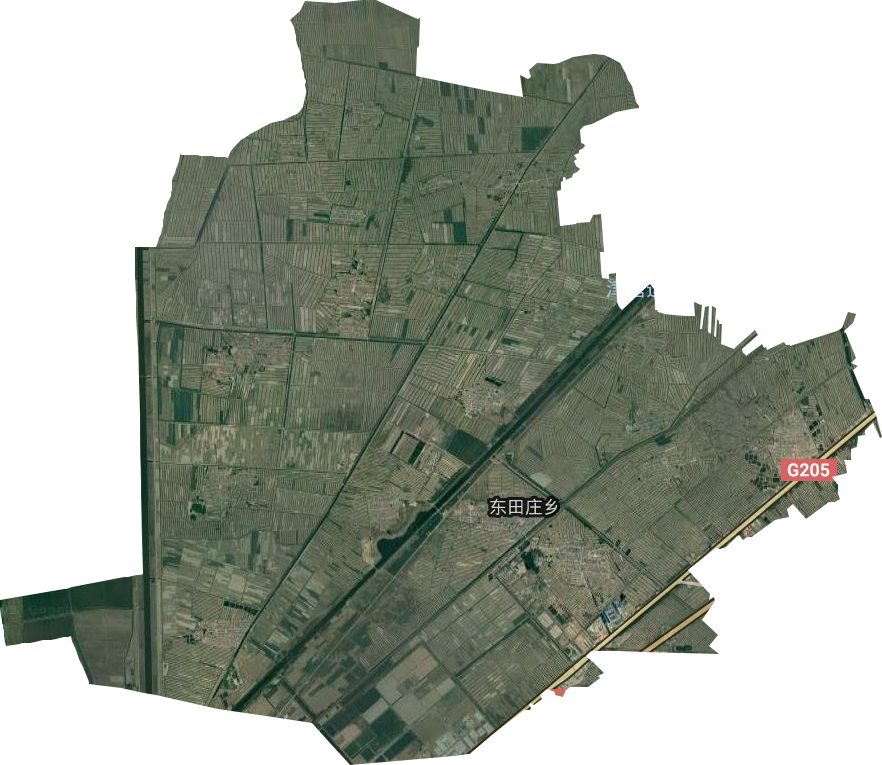 東田莊鄉衛星圖