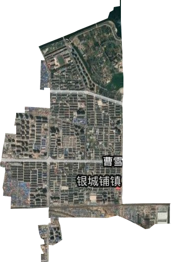 燕山路街道衛星圖