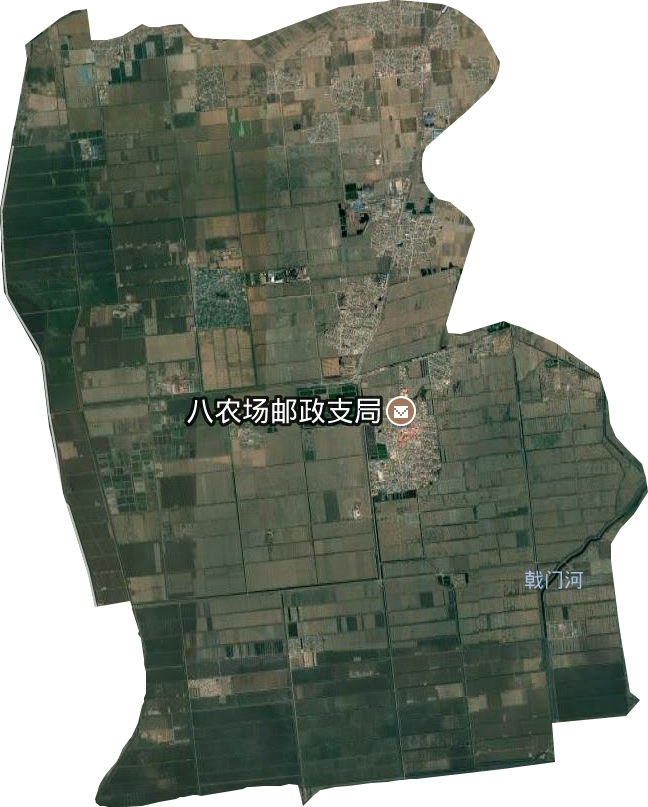 八農場衛星圖