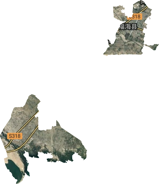 福海鎮衛星圖