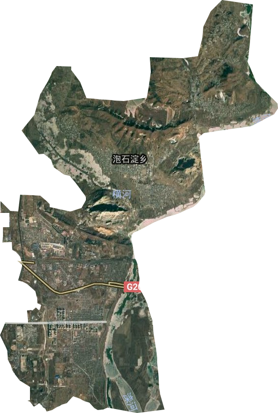 古城街道衛星圖