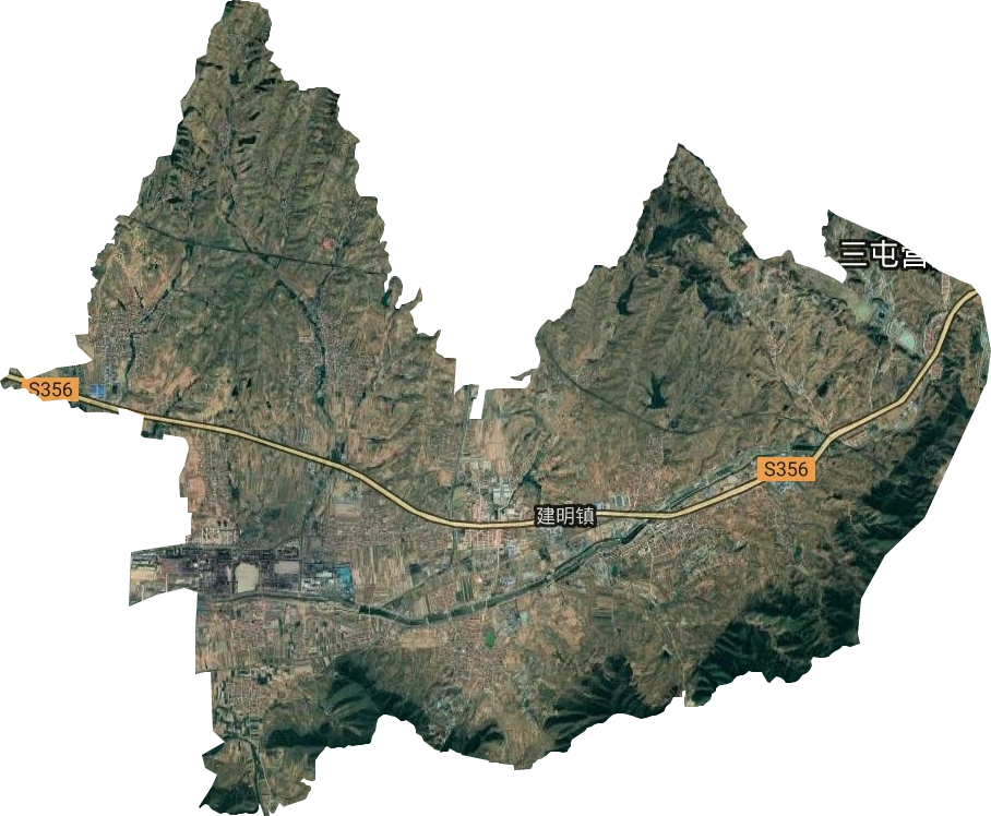 建明鎮(zhèn)衛(wèi)星圖