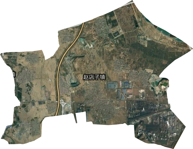 趙店子鎮衛星圖