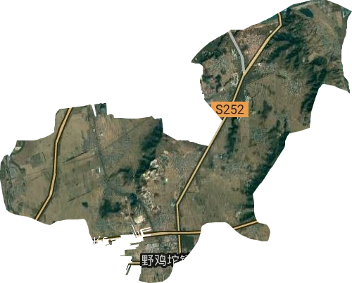 野雞坨鎮(zhèn)衛(wèi)星圖