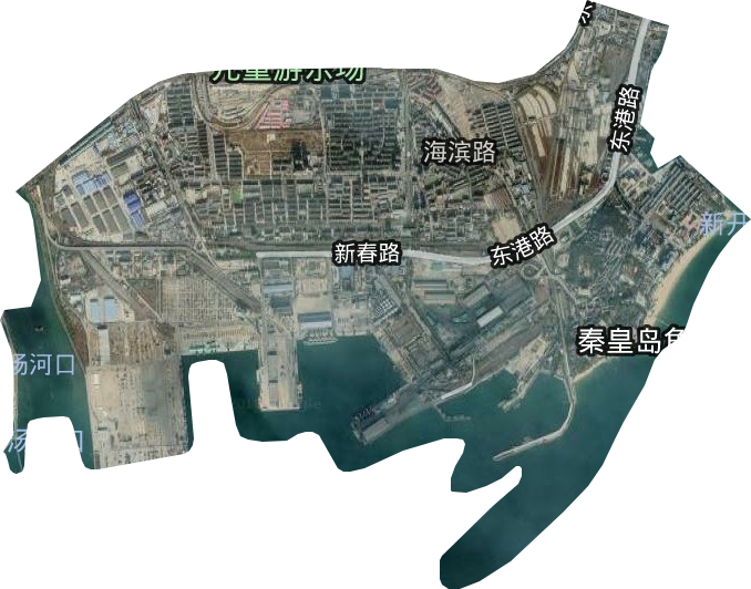 海濱路街道衛(wèi)星圖