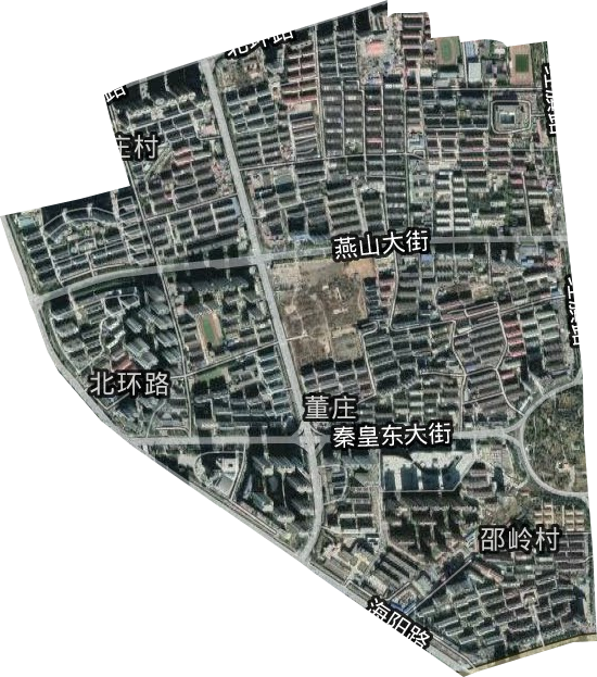 北環路街道衛星圖