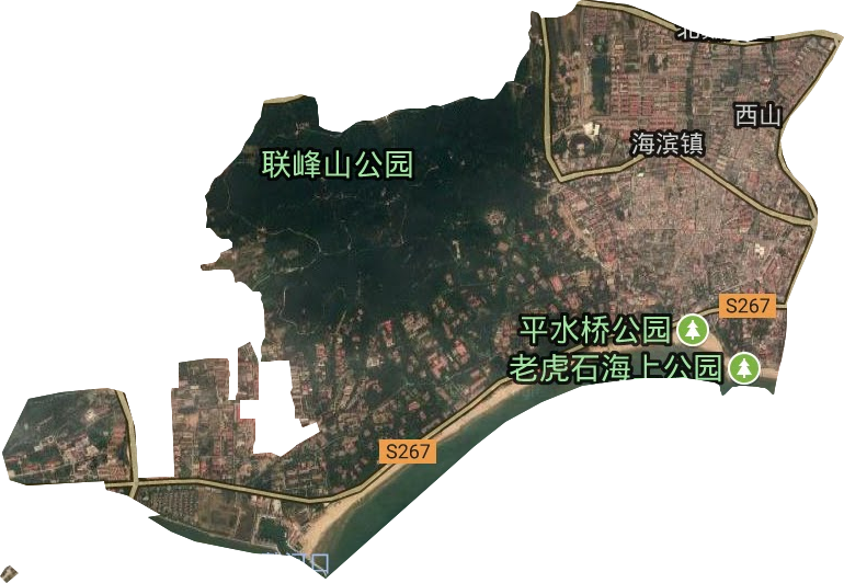 西山街道衛(wèi)星圖