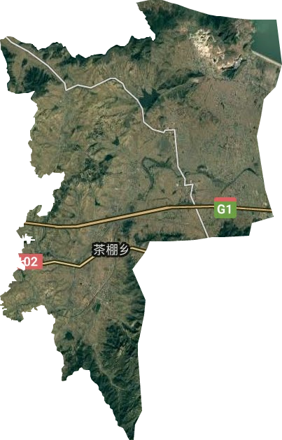 茶棚鄉衛星圖