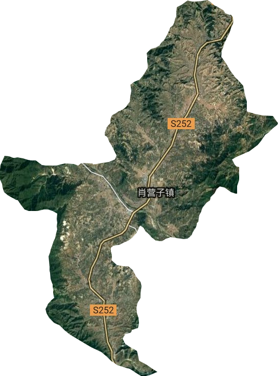 肖營子鎮衛星圖