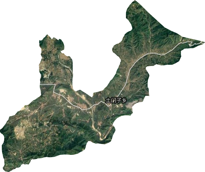 土門子鎮衛星圖