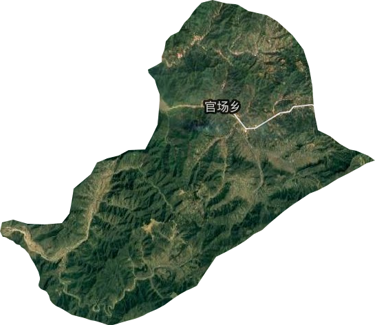 官場鄉衛星圖