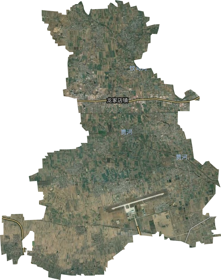 龍家店鎮衛星圖