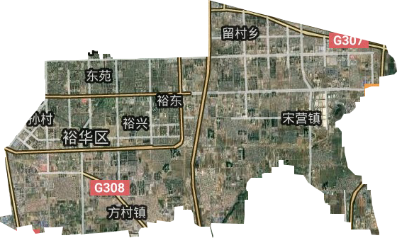 裕華區衛星圖