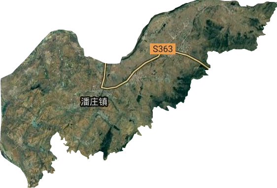 潘莊鎮衛星圖