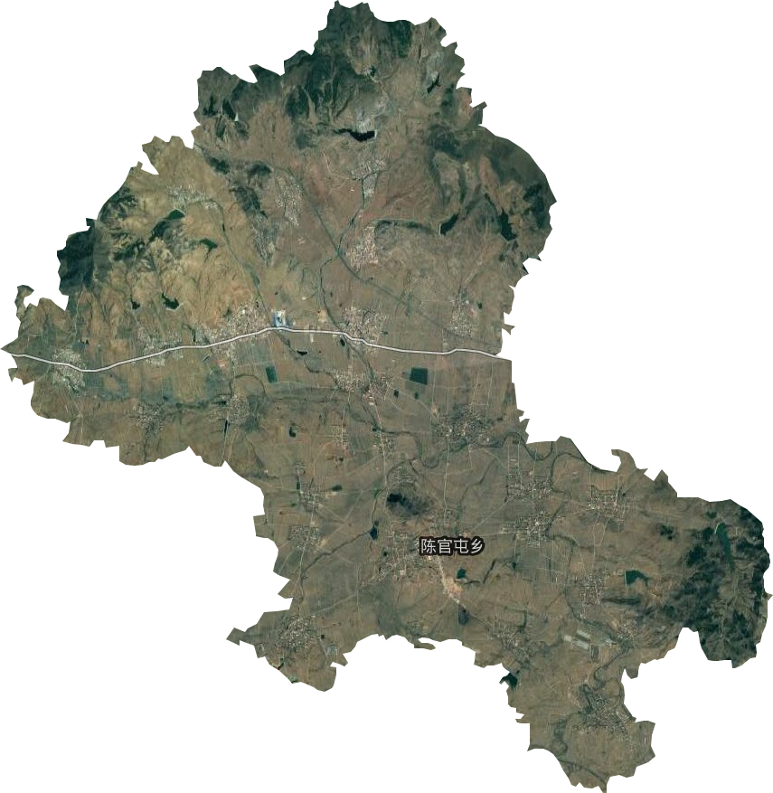 陳官屯鄉衛星圖