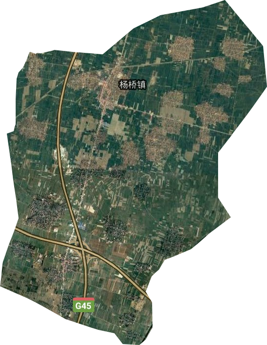 楊橋鎮衛星圖