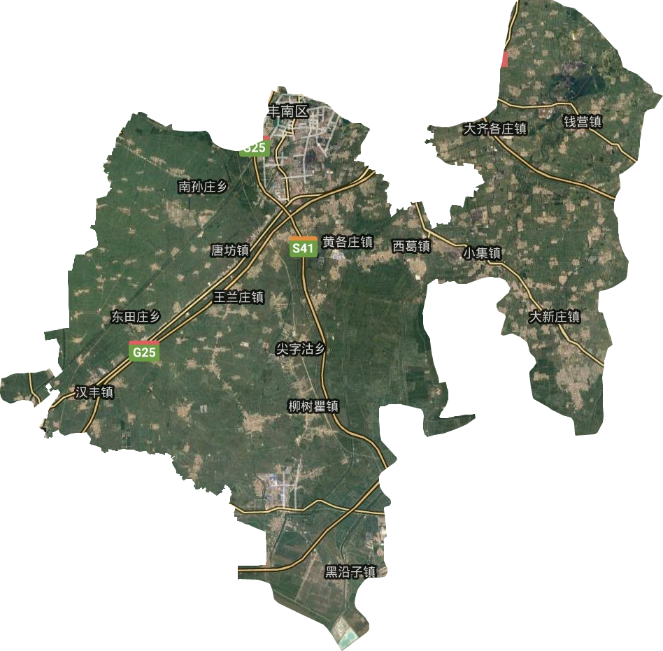 豐南區衛星圖