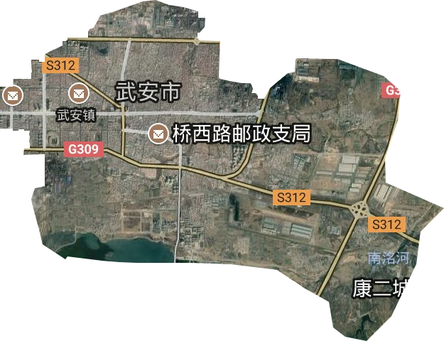 武安鎮(zhèn)衛(wèi)星圖