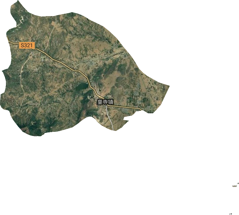 皇寺鎮衛星圖