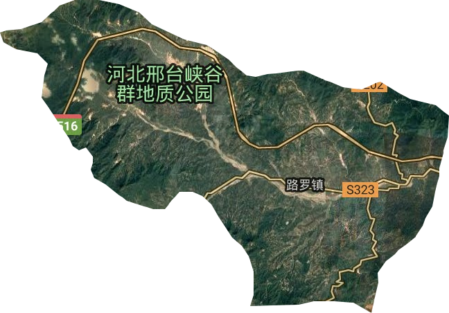 路羅鎮衛星圖