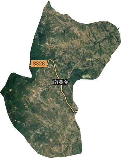 南賽鄉衛星圖