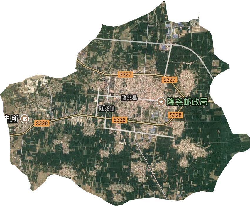 隆堯鎮(zhèn)衛(wèi)星圖