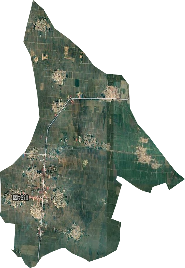 固城鎮衛星圖