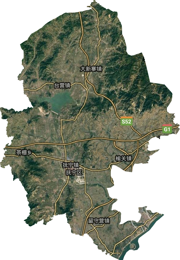 撫寧區(qū)衛(wèi)星圖