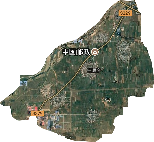 三思鄉衛星圖