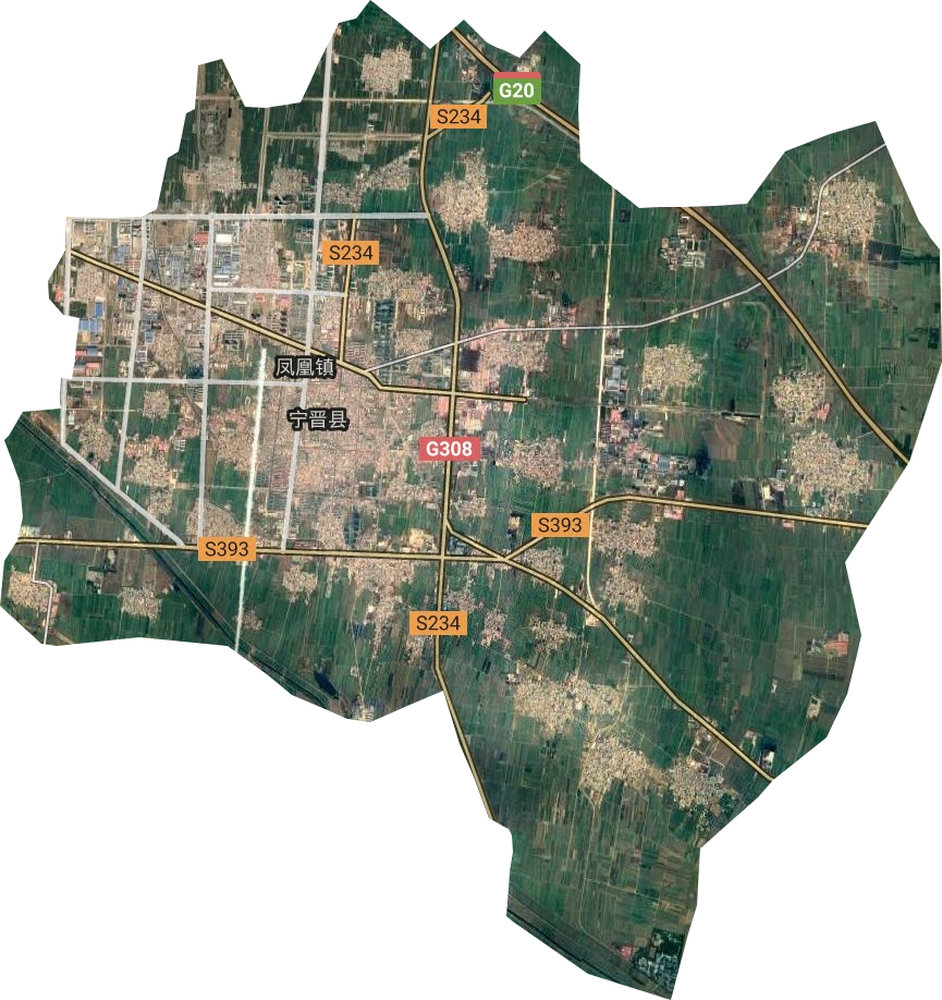 鳳凰鎮衛星圖