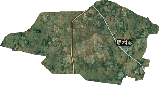 堤村鄉衛星圖
