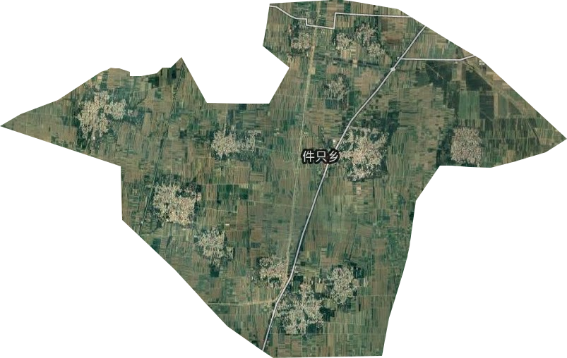 件只鄉(xiāng)衛(wèi)星圖